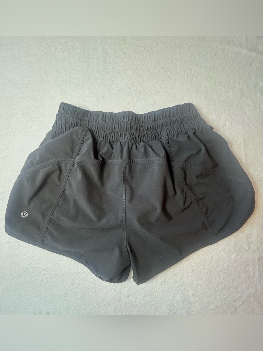 Lululemon Hotty Hot High-Rise Lined Women’s Black Shorts Size XS/4 Activewear